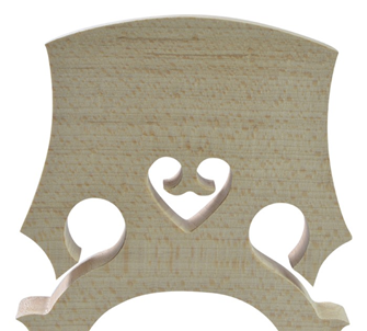 Cello Bridge 4/4, 3/4, 1/2, 1/4 and 1/8 Sizes by Sotendo